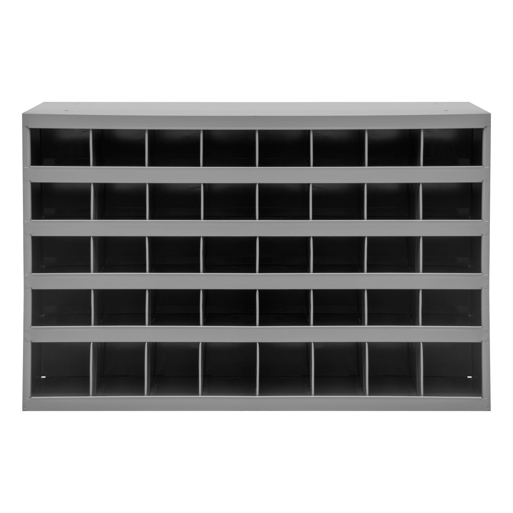 40 Hole Metal Divider Bin 9" Deep