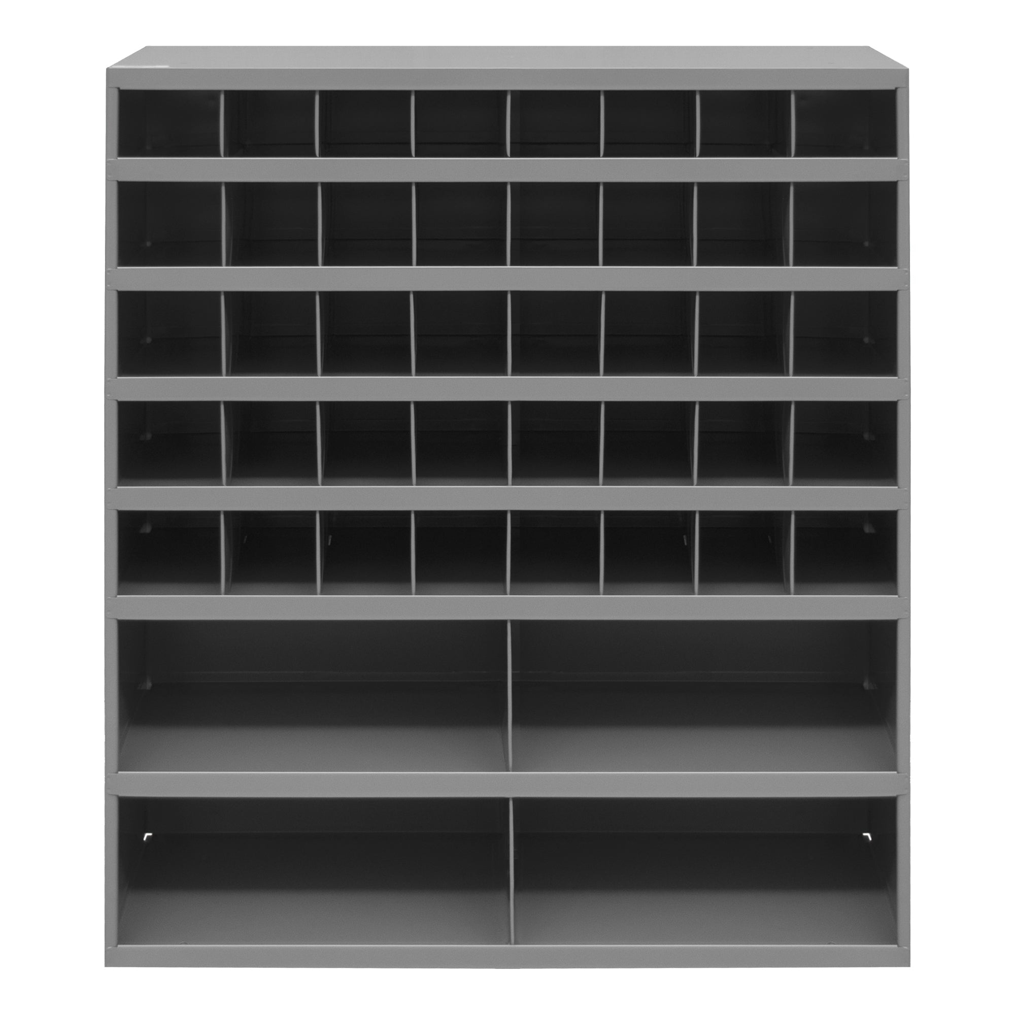 44 Hole Metal Divider Bin 12" Deep