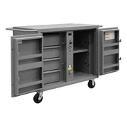Mobile Jobsite Storage Cabinet