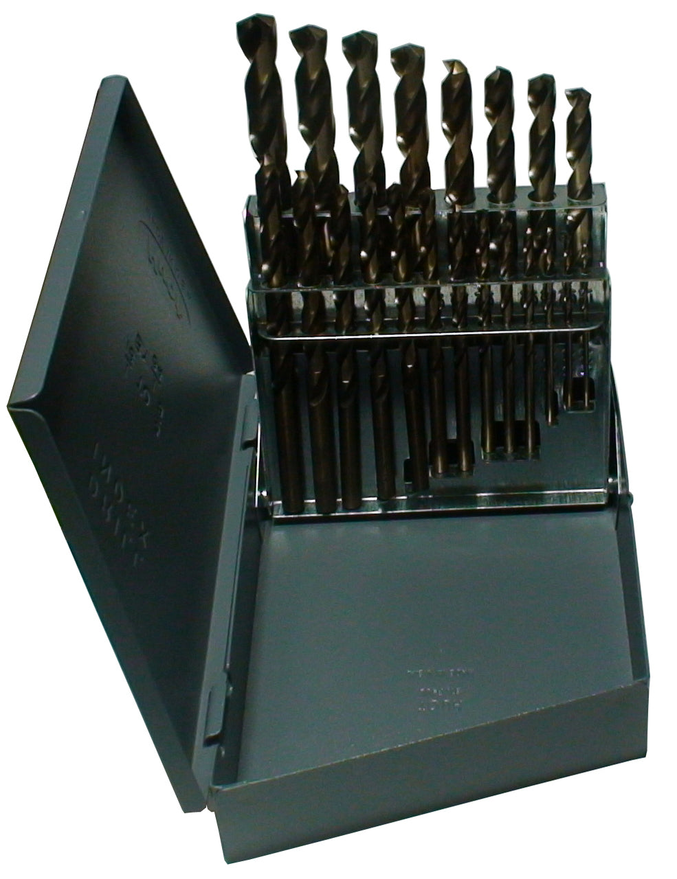 21 Piece Cobalt Jobber Length Drill Bit Set, 1/16" - 3/8", DWDCO Series