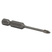 1/8" Carbide Tipped 4 Flute Glass & Tile Drill Bit with Hex Shank