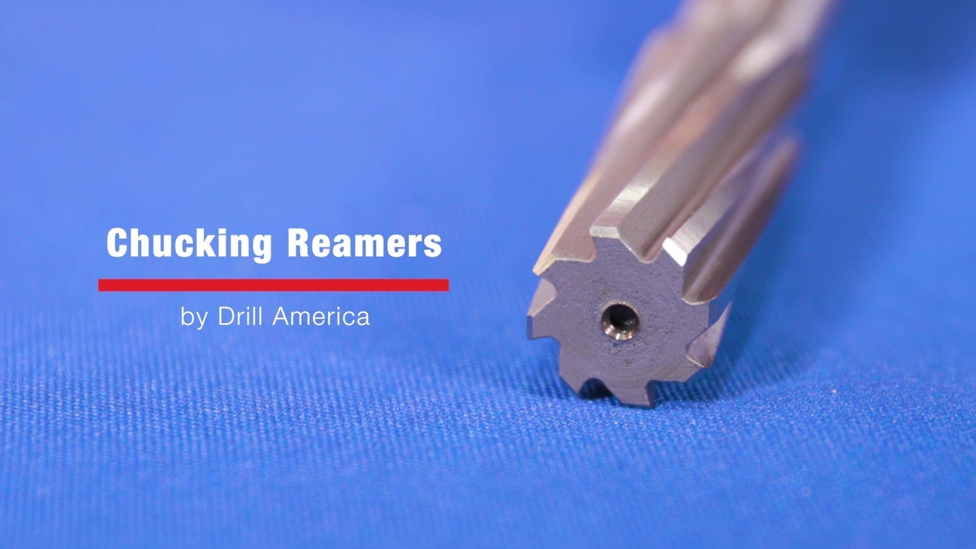 5/16" HSS Straight Shank Straight Flute Chucking Reamer