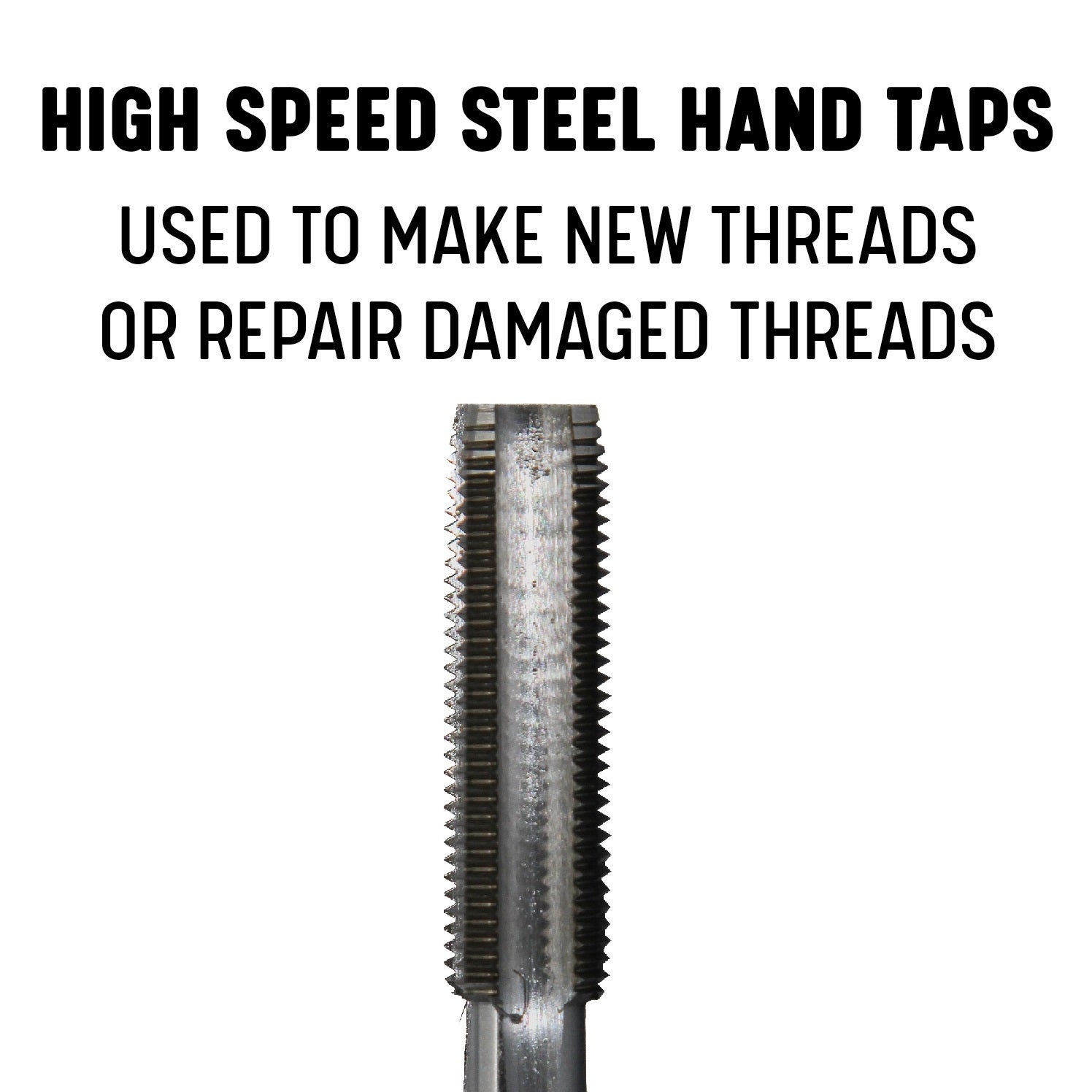 3/4"-10 UNC HSS Plug Tap and 21/32" HSS 1/2" Shank Drill Bit Kit