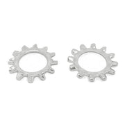 #8 410 Stainless Steel External Tooth Lock Washers