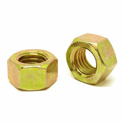 9/16"-12 Grade L-9 Finished Hex Nuts USA Zinc Yellow