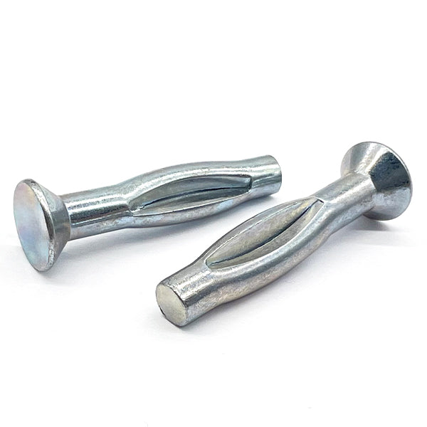 1/4"x3-1/2" Flat Head Split-Fast Anchors Zinc