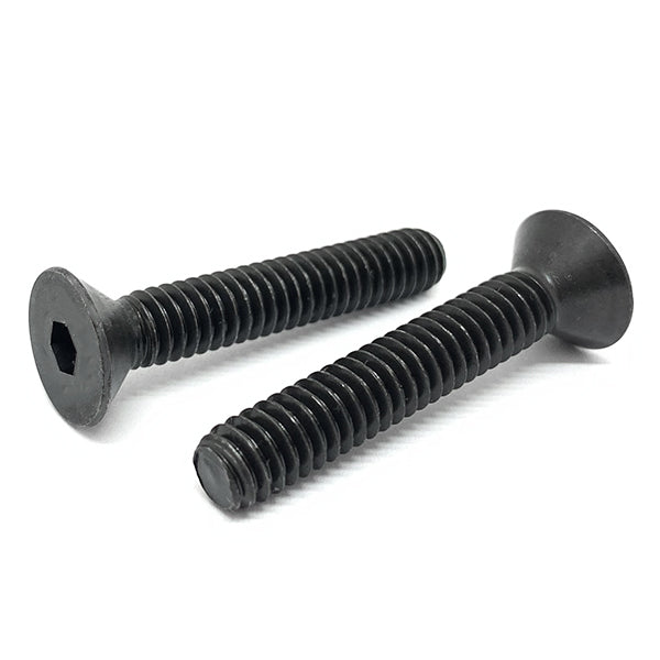 5/8-11x3" Alloy Flat Head Socket Cap Screws Black Oxide