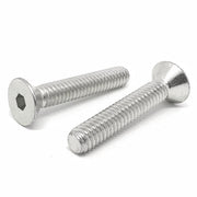 1/2-20x1" 18-8 Stainless Steel Flat Head Socket Cap Screws