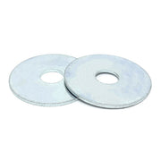 M6x18x1.6 Grade A Flat Fender Washers Zinc