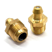 M6-1.0 Zerks Grease Fitting Straight Hydraulic Brass