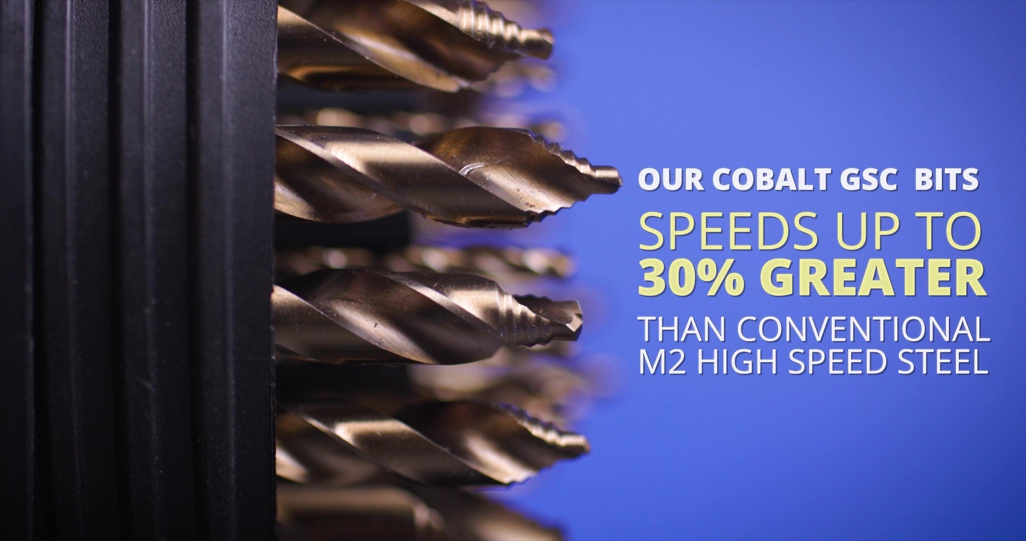 15/32" Stepped Point Cobalt Drill Bit with 3-Flat Shank