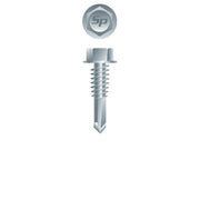 #12 Strong-Point Hex Washer Head 12-24 x 7/8, Zinc