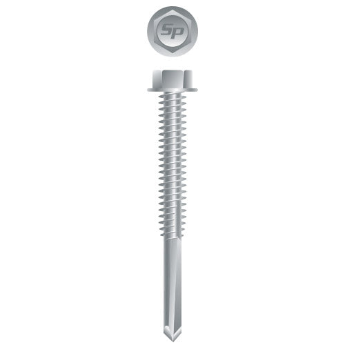 #1/4 Strong-Point Hex Washer Head 1/4-20 x 3, Strong-Shield