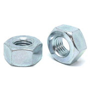 5/8"-11 Grade 2 Heavy Hex Nuts Zinc Clear