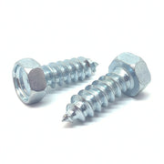 3/8x1-1/2" Hex Head Type A Self Tapping Sheet Metal Screws Zinc