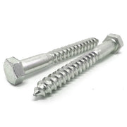 3/8-7x6" Hex Lag Screws A307 Grade A Zinc
