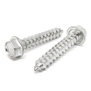 #8-15x1" 18-8 Stainless Steel Hex Washer Head Type A Self Tapping Screws