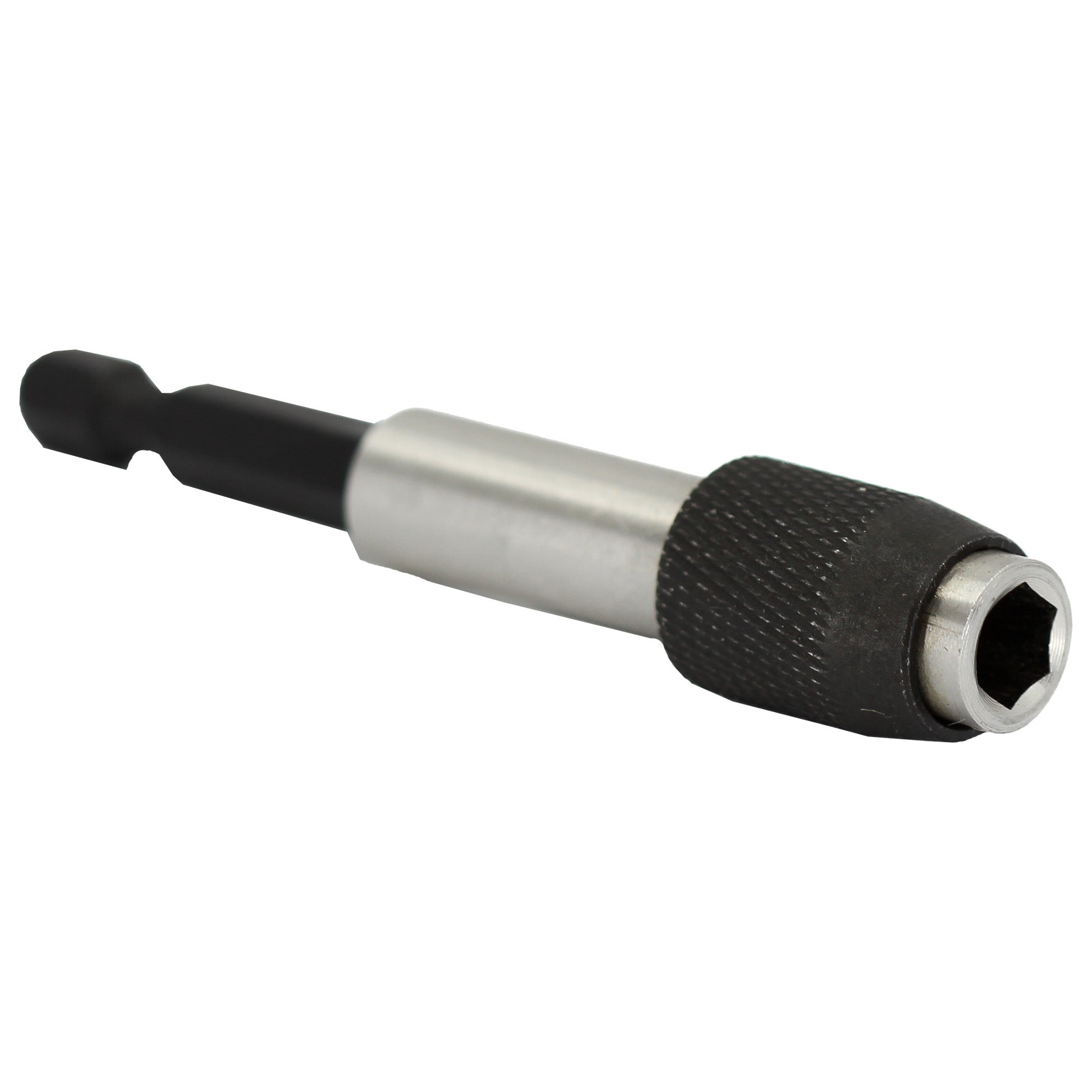 3" Long Stainless Steel Quick Change Bit Holder, Push Type