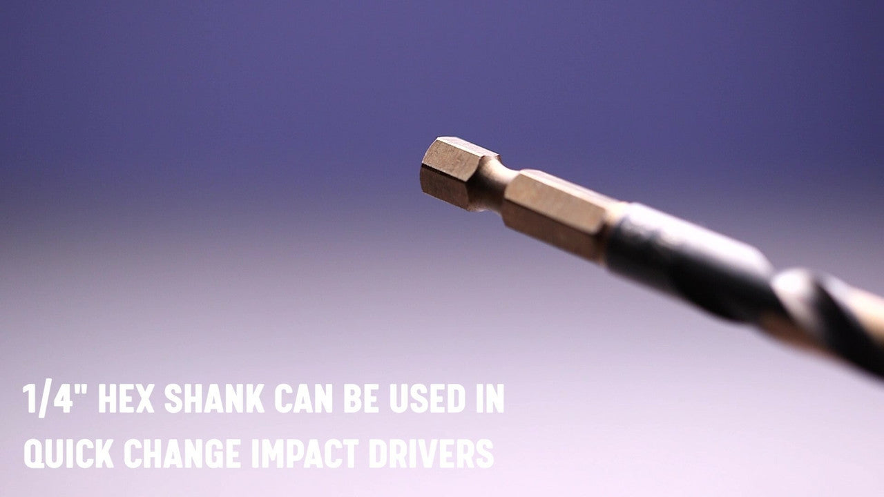 5/16" HSS Quick Change Hex Shank Drill Bit