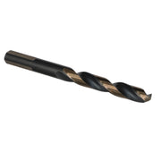 5/16" HSS Black & Gold KFD Split Point Mechanics Length Drill Bit with 3-Flat Shank