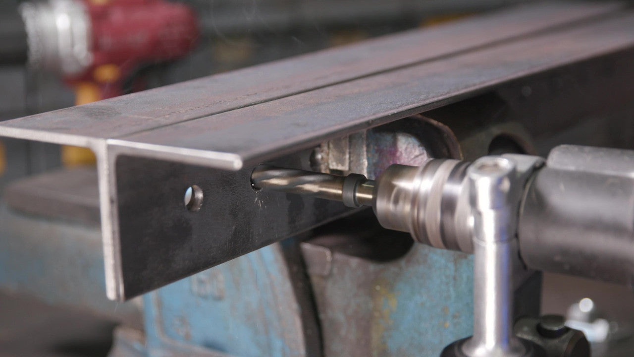 13/16" HSS Black & Gold 1/2" Straight Shank Bridge Reamer