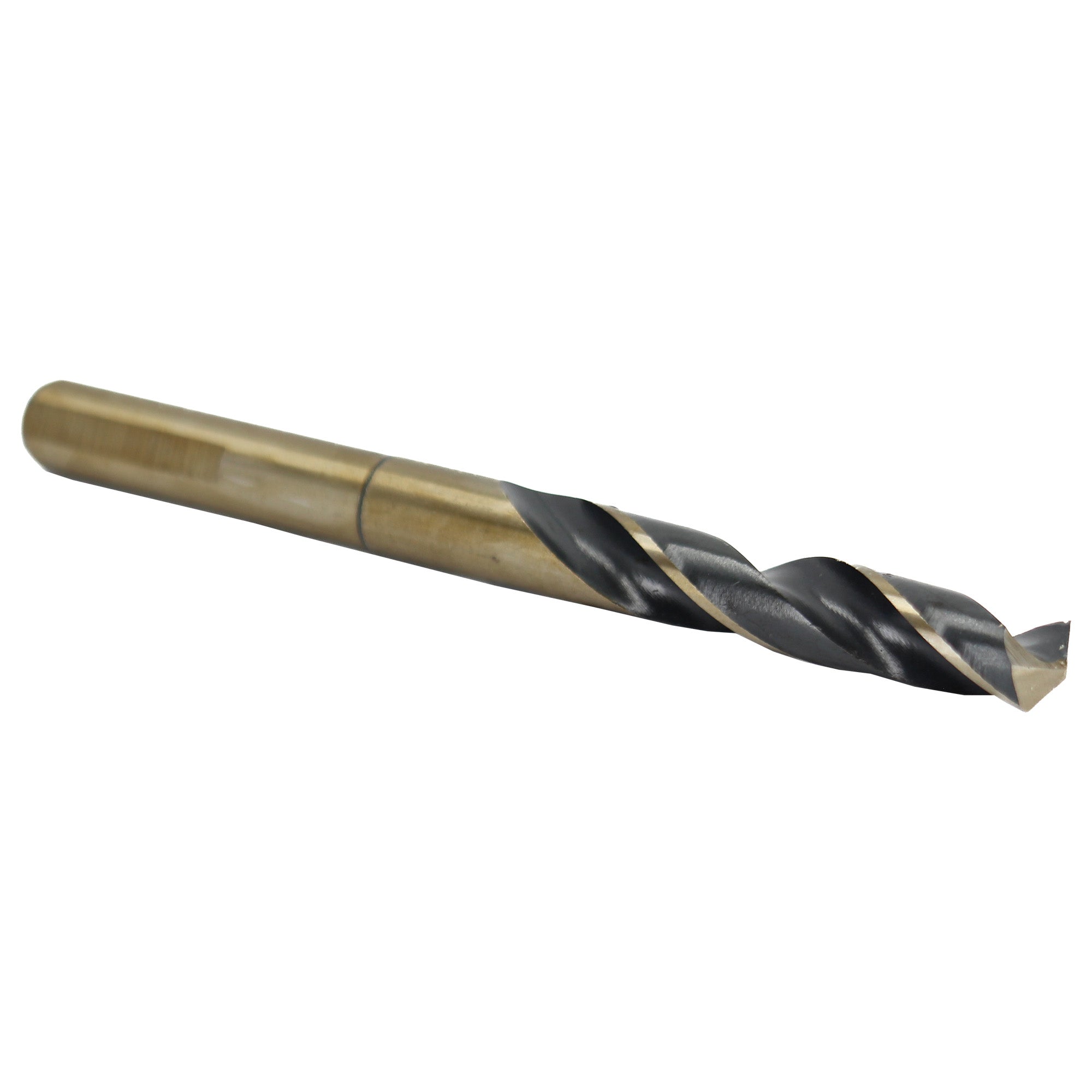 39/64" HSS Black & Gold Drill Bit with Reduced 3/8" 3-Flat Shank, KFD