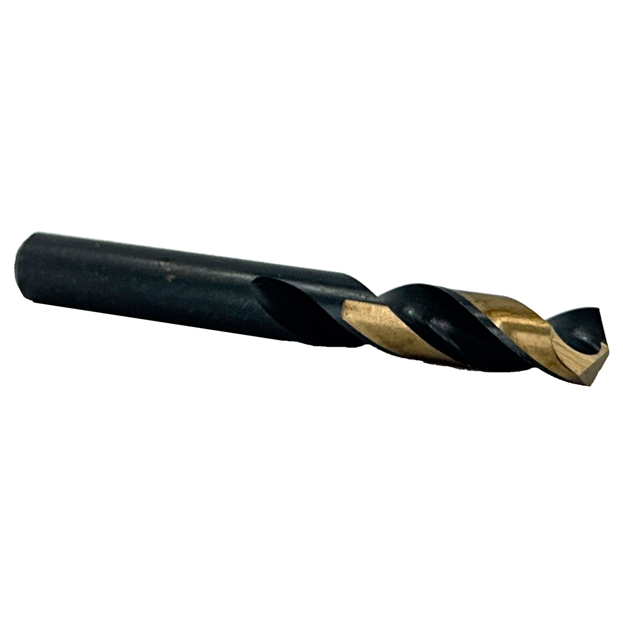 9/64" HSS Black & Gold Split Point Stub Drill Bit, Contractor Series