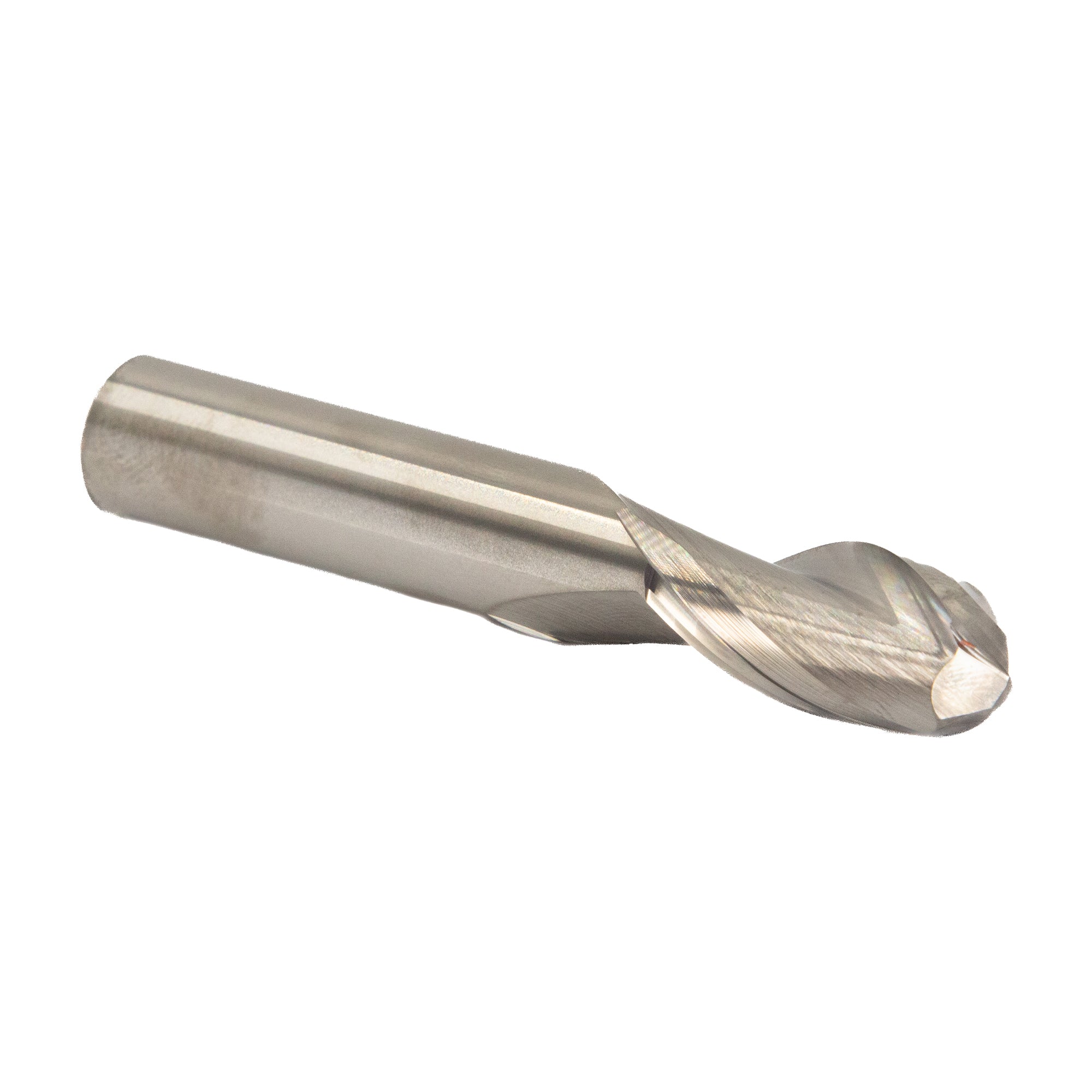 7/64" Carbide 2 Flute Single End Ball End Mill