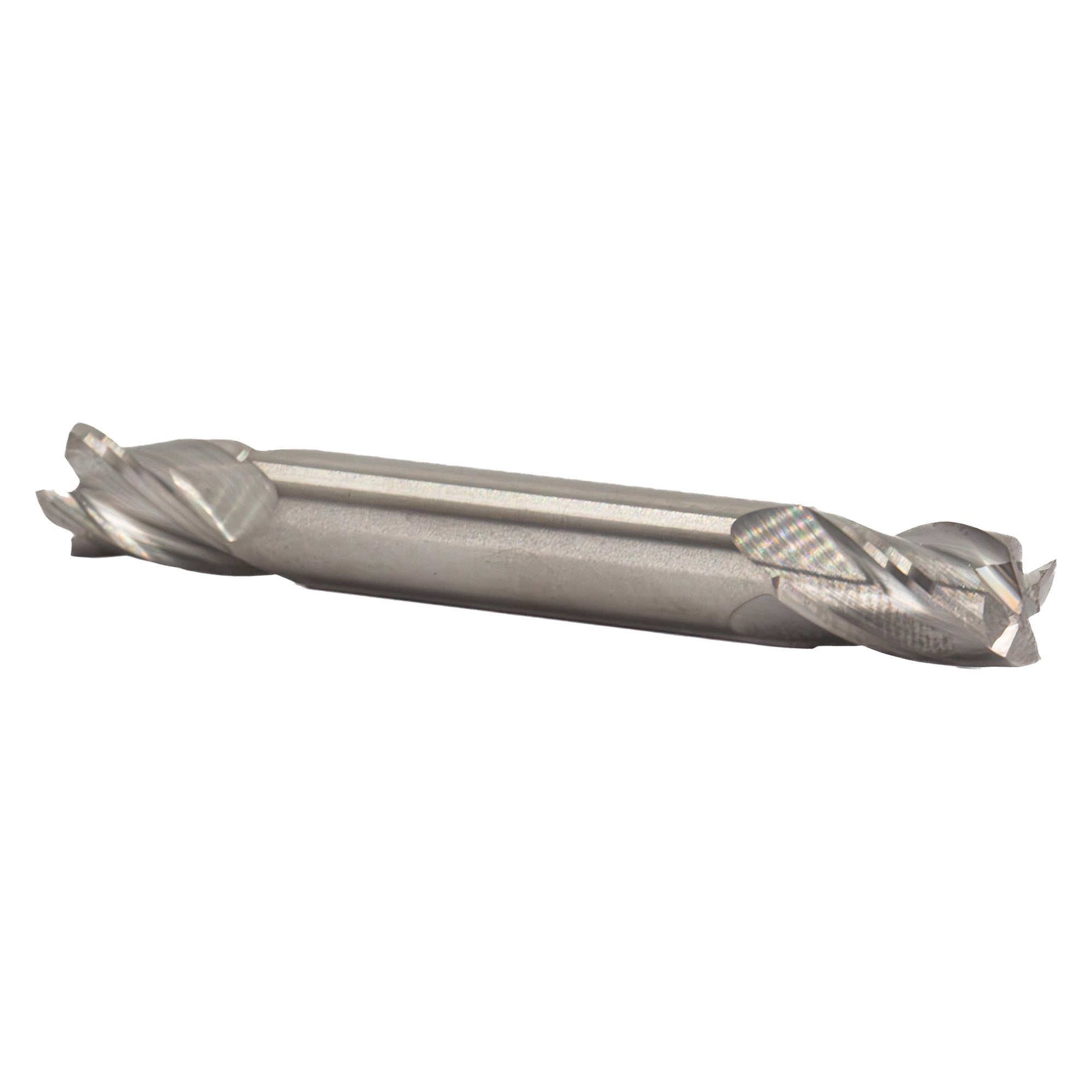 3/16" Carbide 4 Flute Double End Stub End Mill