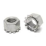 #10-32 Stainless Steel K Lock Keps Nuts
