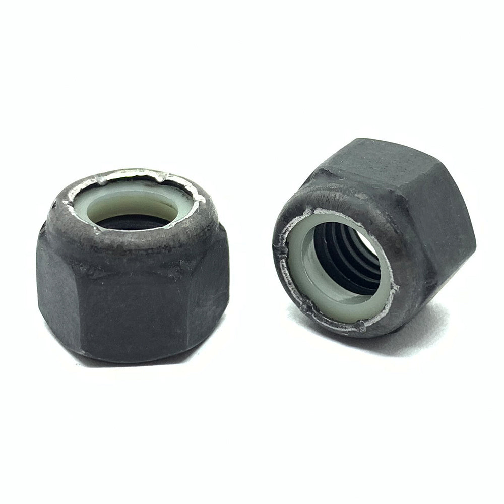 3/4"-10 Grade 8 Hex Nylon Insert Lock Nuts Phos & Oil