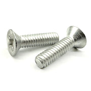 #8-32x3/8" Aluminum Phillips Flat Head Machine Screw