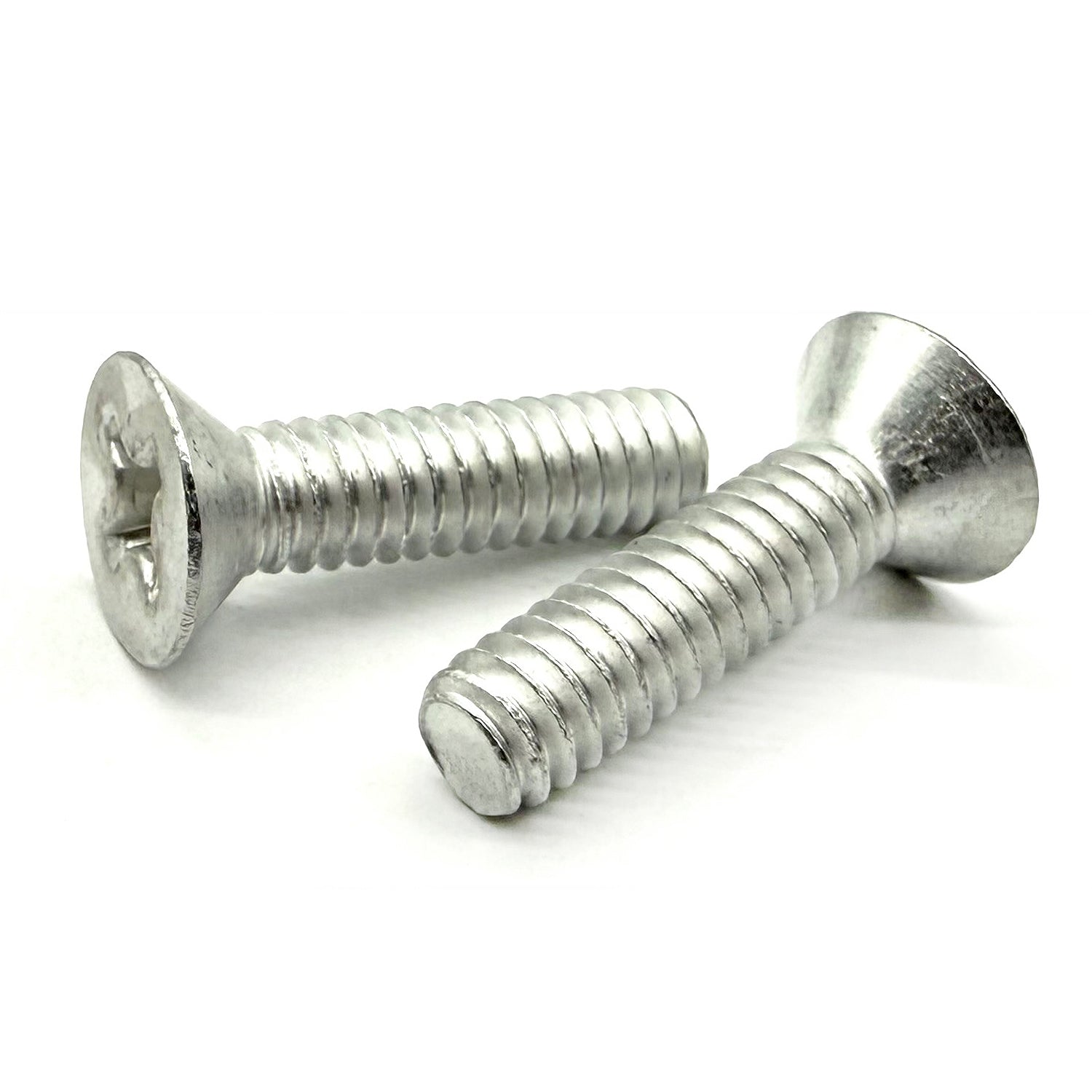 #8-32x3/4" Aluminum Phillips Flat Head Machine Screw