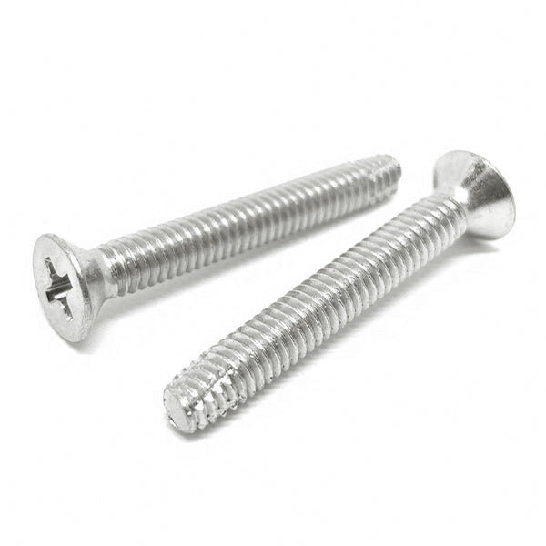 #6-32x5/8" 410 Stainless Steel Phillips Flat Head Type F Thread Cutting Screws