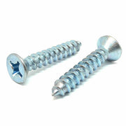 #6x1/2" Phillips Flat Head Type AB Self Tapping Sheet Metal Screws Zinc