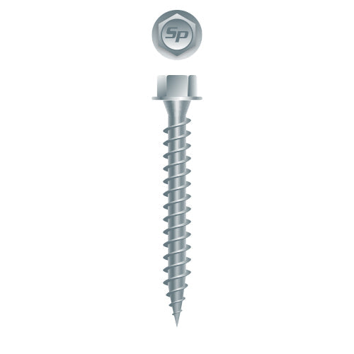 #9 Hi-Strong-Point Hex Washer Head 9-15 x 3, Type 'S', Strong-Shield