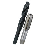 3/4"-10 UNC HSS Plug Tap and 21/32" HSS 1/2" Shank Drill Bit Kit