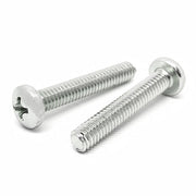#8-32x3/8" Stainless Steel Phillips Pan Head Machine Screws Steel