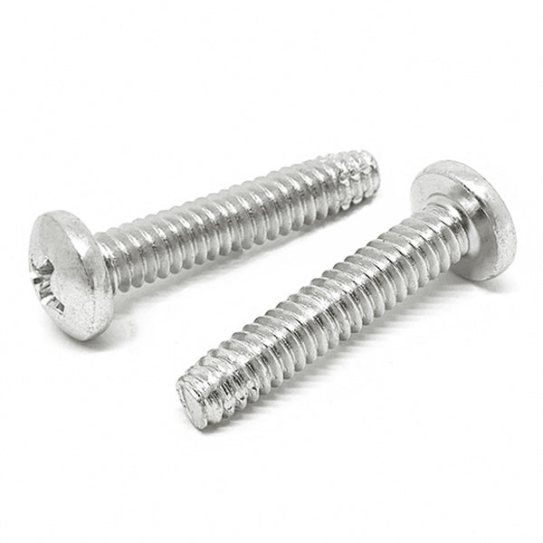 #6-32x1/2" 410 Stainless Steel Phillips Pan Head Type F Thread Cutting Screws