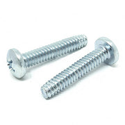 #10-32x1/2" Phillips Pan Head Type F Thread Cutting Screws Zinc