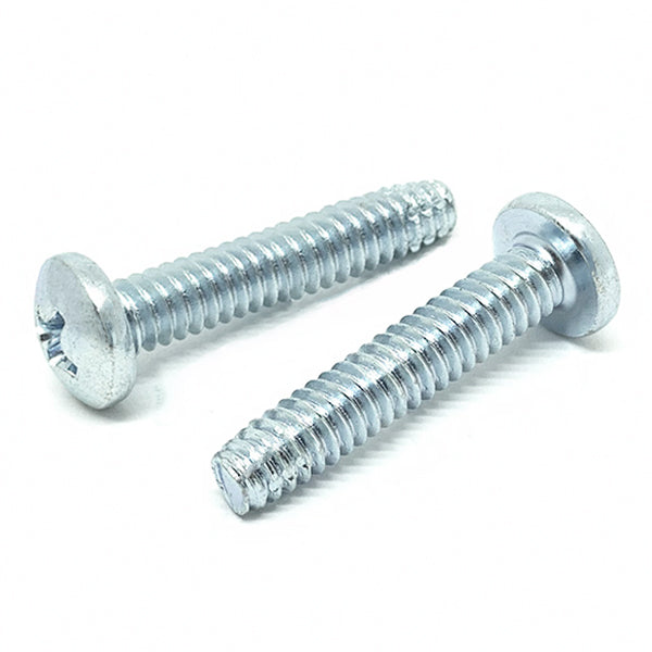 #10-32x1/2" Phillips Pan Head Type F Thread Cutting Screws Zinc
