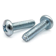 #8-32x5/16" Phillips Pan Head Thread Rolling Screws Zinc Clear