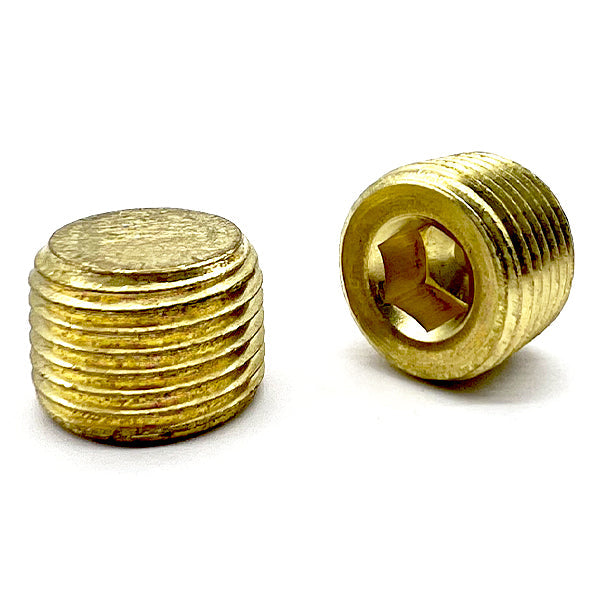 1/8"-27 Dry-Seal Pipe Plugs Brass