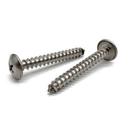 #10-12x1/2" 18-8 Stainless Steel Phillips Truss Head Type A Self Tapping Screws