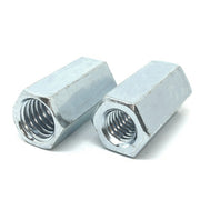 3/4"-10 to 5/8"-11 x 1-1/2" Grade A Reducer Coupling Nuts Zinc