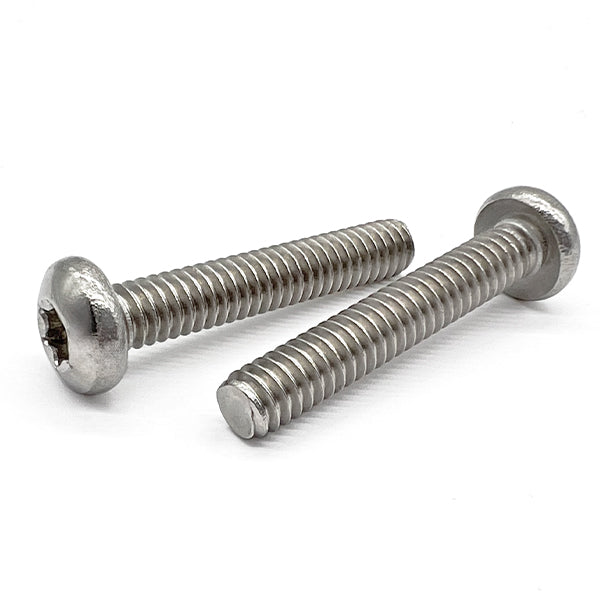 #6-32x1/2" 18-8 Stainless Steel Star Drive Pan Head Machine Screws