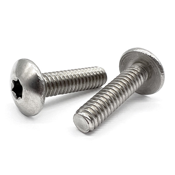 #10-24x1" 18-8 Stainless Steel Star Drive Truss Head Machine Screws