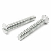 #10-32x1" Stainless Steel Slotted Flat Head Machine Screws Steel