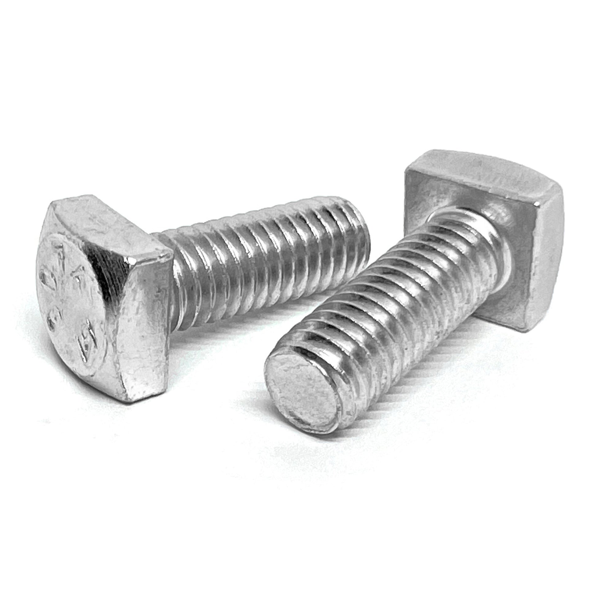 5/16"-18x1" Square Head Bolts Grade A307 Hot Dip Galvanized