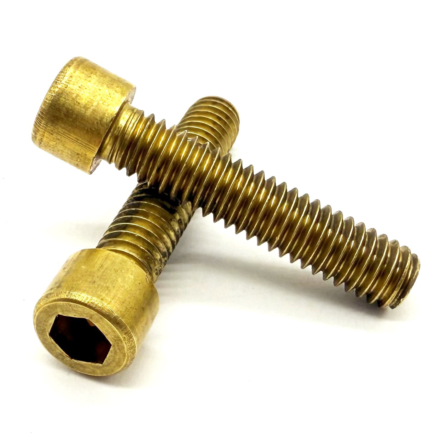 #4-40x1/4" Brass Socket Head Cap Screw